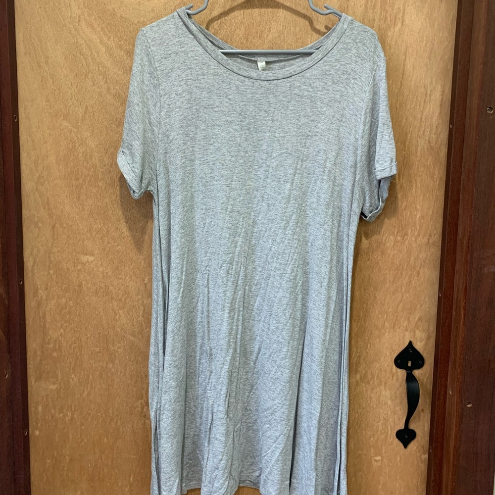 Gray dress
